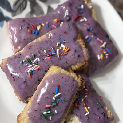 Sourdough Blueberry Poptarts • 2 Pack