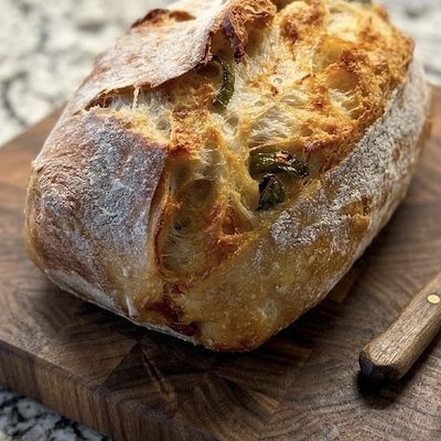 Fresh Jalapeño & Sharp Cheddar Sourdough