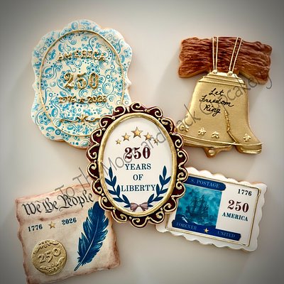 America 250:Heirloom Collection (5 Cookie Set)