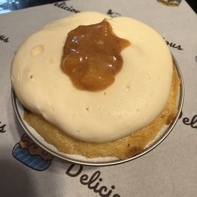 Peach Cobbler Cake Cup