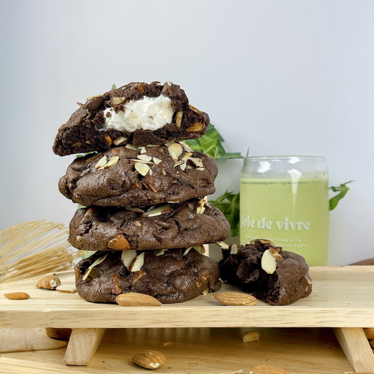 S’more Dark Chocolate Cookie