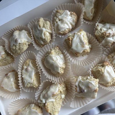 1 Dozen Mini Orange Scones 