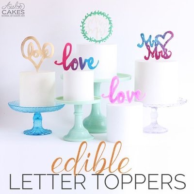 Edible Toppers (CAKE ADD ON ONLY)