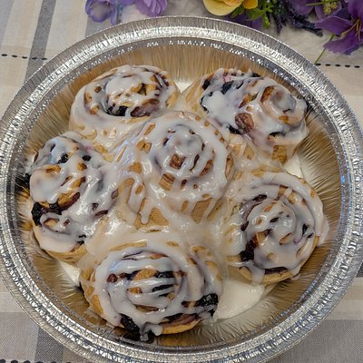 Blueberry Sweet Rolls (6) 🌿