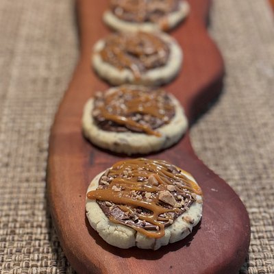 Twix Cookies (not Dairy Free) -12