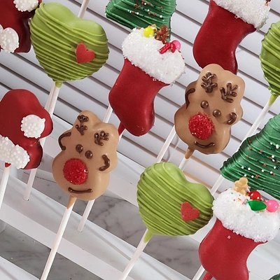 Christmas Cakepops 