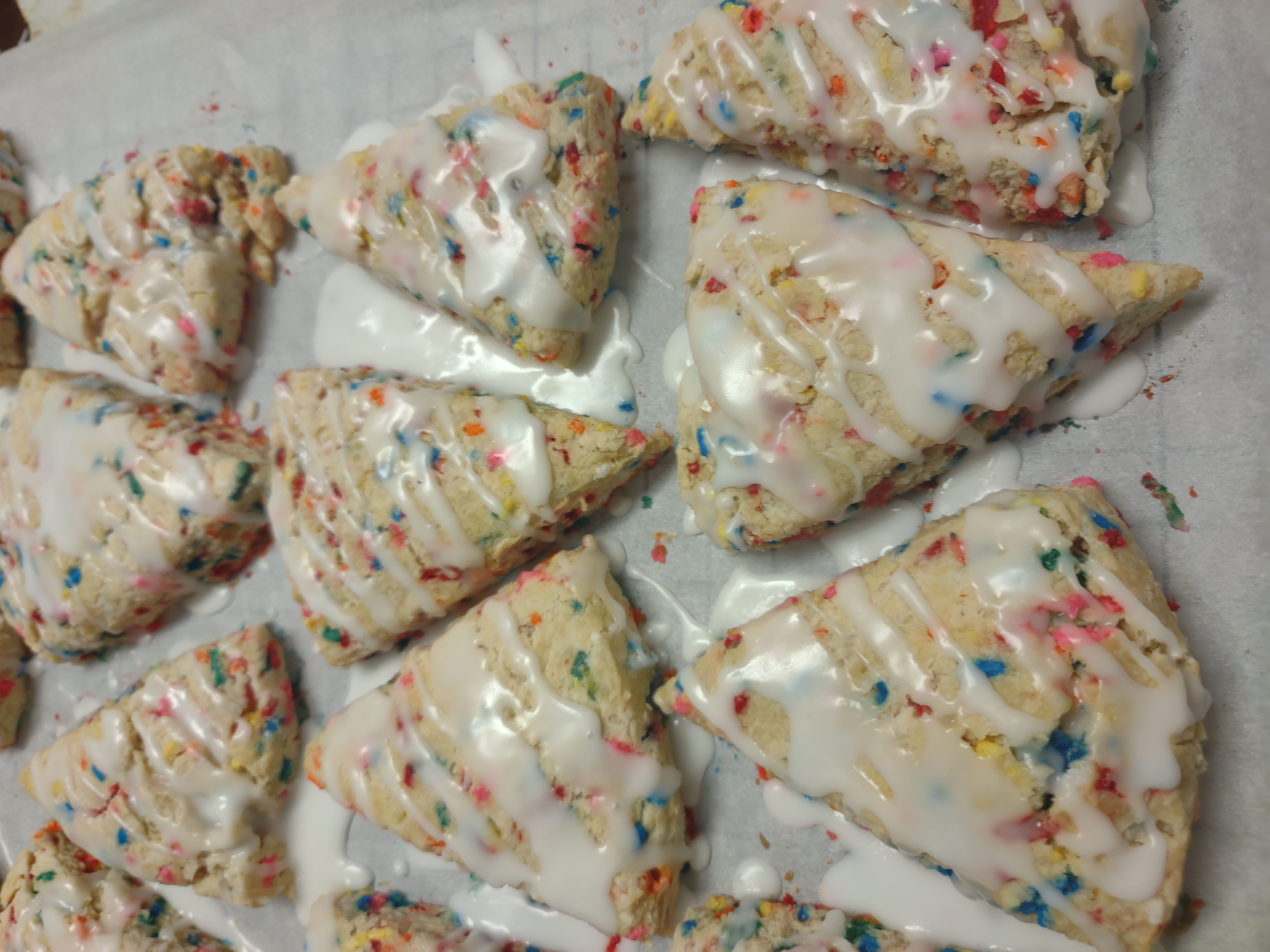 Birthday Cake Scones 2-count 