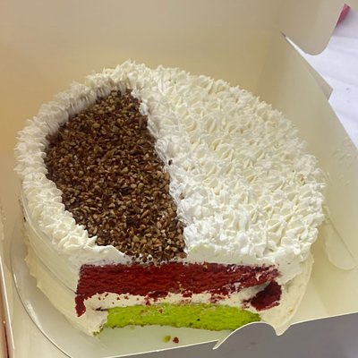 Red Velvet/Key Lime One Side Pecans