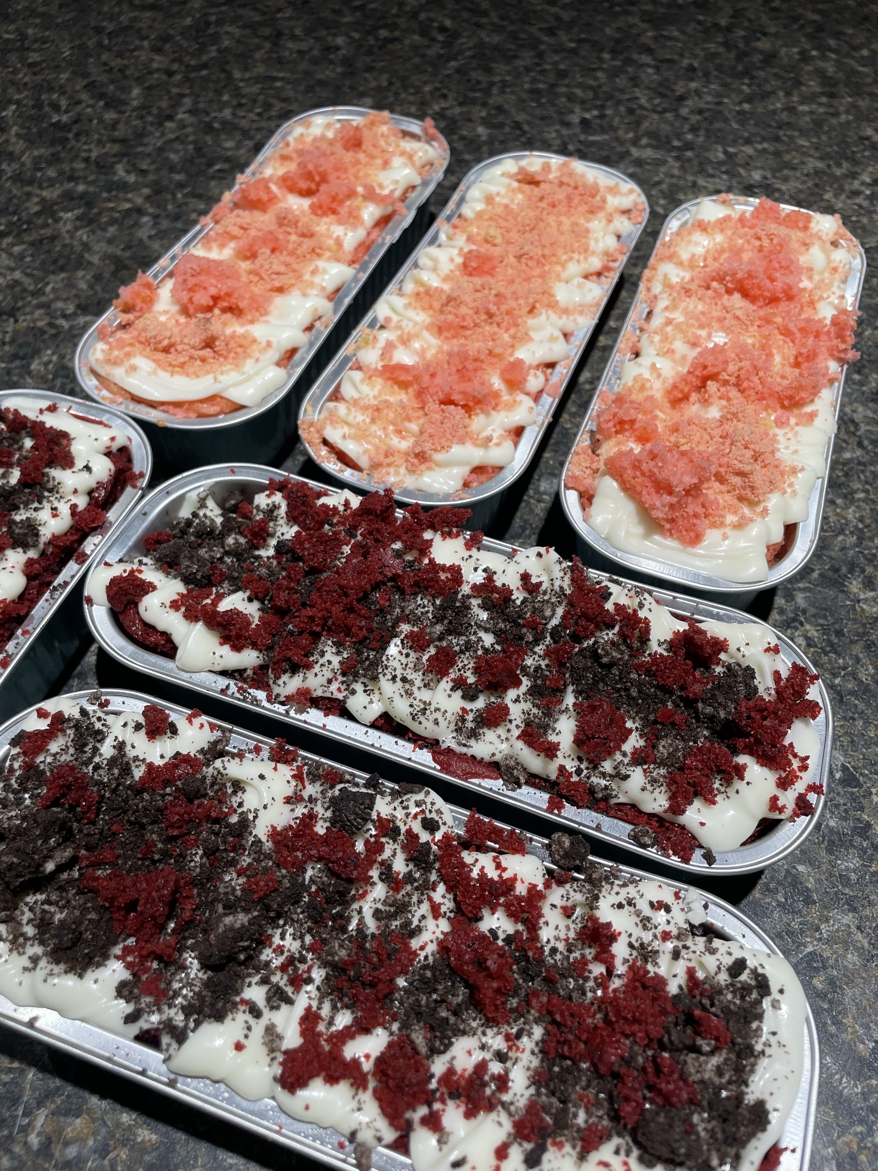 mini cakes