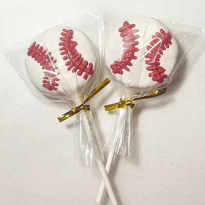 Cake Pops - Baseball (12)