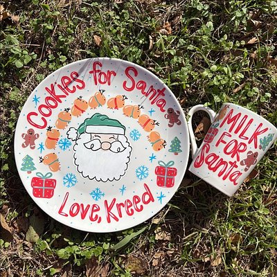 Christmas Plate & Mug Set