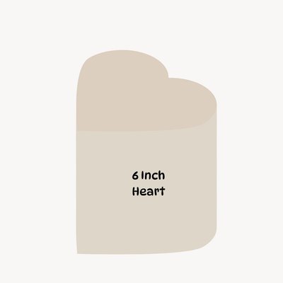 Heart - Six Inch