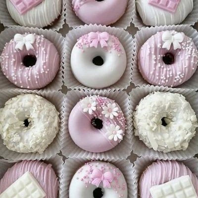 Luxury Chocolate Dipped Donuts