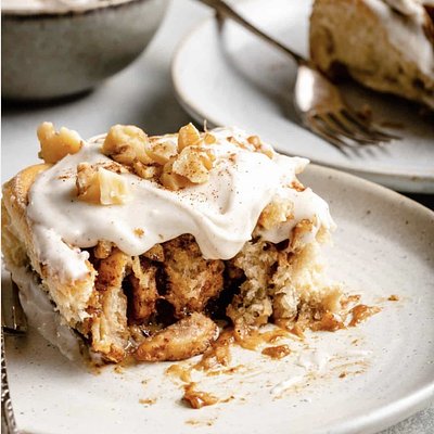 Banana Bread Cinnamon Rolls