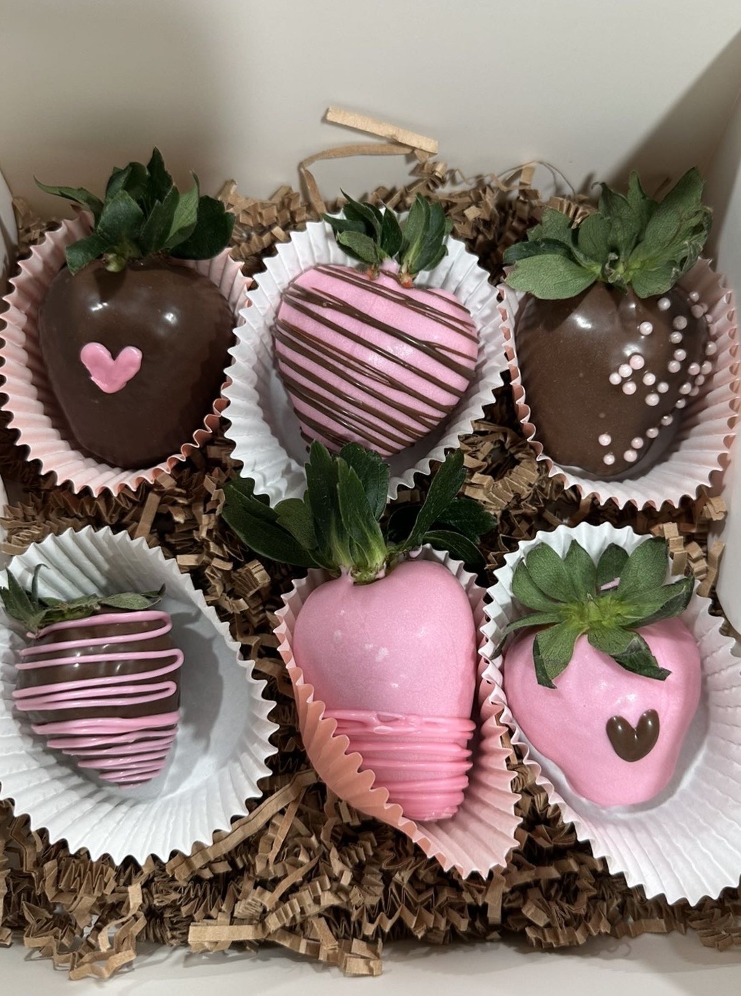 Chocolate Covered Strawberries - Half Dozen