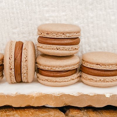1/2 Dozen Chocolate Cafe Macarons