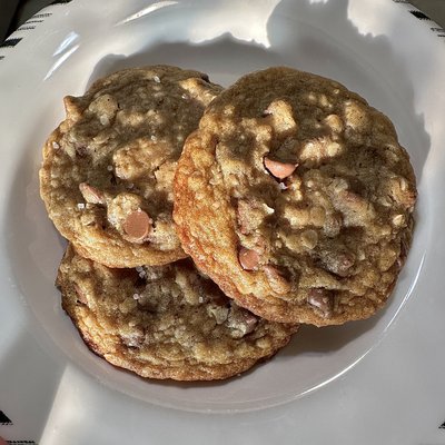 Brown Butter Oatmeal Chocolate Chip Cookies