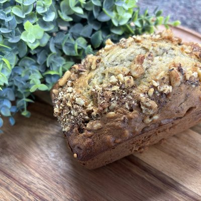Banana Loaf With Walnuts
