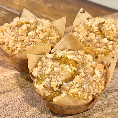 Pumpkin Spice Sourdough Muffins 4 Pack