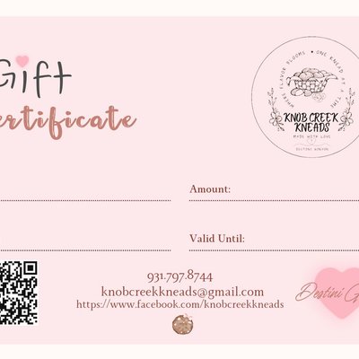 Gift Certificate 