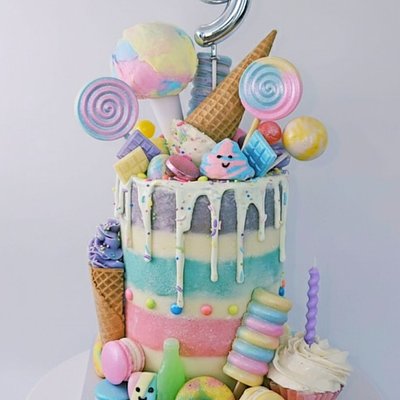 8 Inch 4 Layer Cakes 