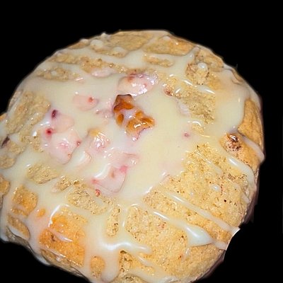 Strawberry Cream Cheese Teacakes