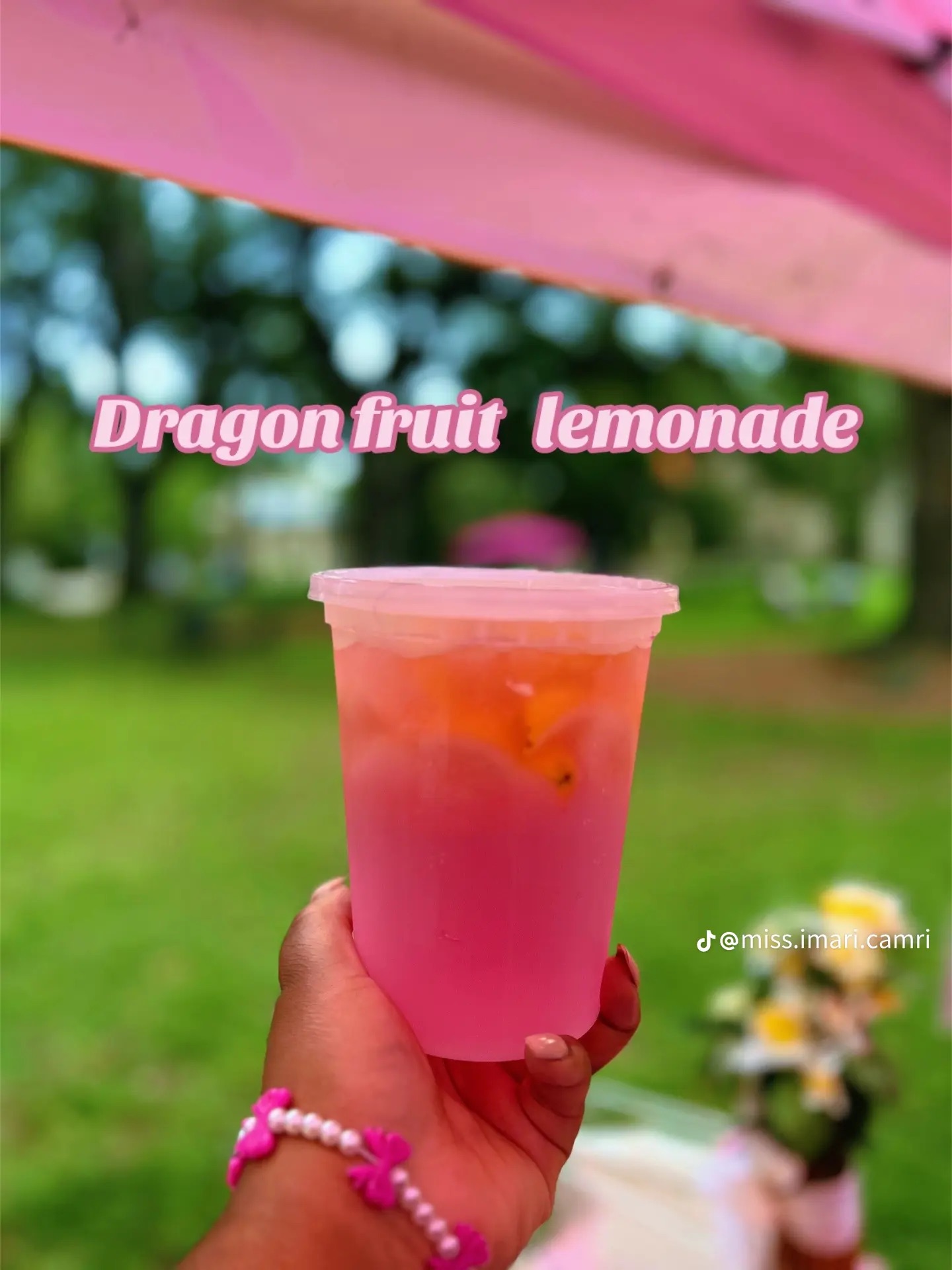 Dragon Fruit Lemonade 