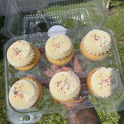 Vanilla Cupcakes 6pk
