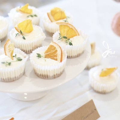 Mini Cheesecakes - Yuzu Citrus