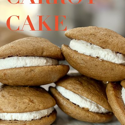 3” Carrot Cake Whoopie Pie