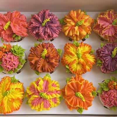 1 Dozen Tropical Vibes Cupcakes