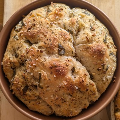 Garlic + Herb Focaccia 