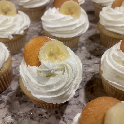 Banana Pudding Cupcakes 