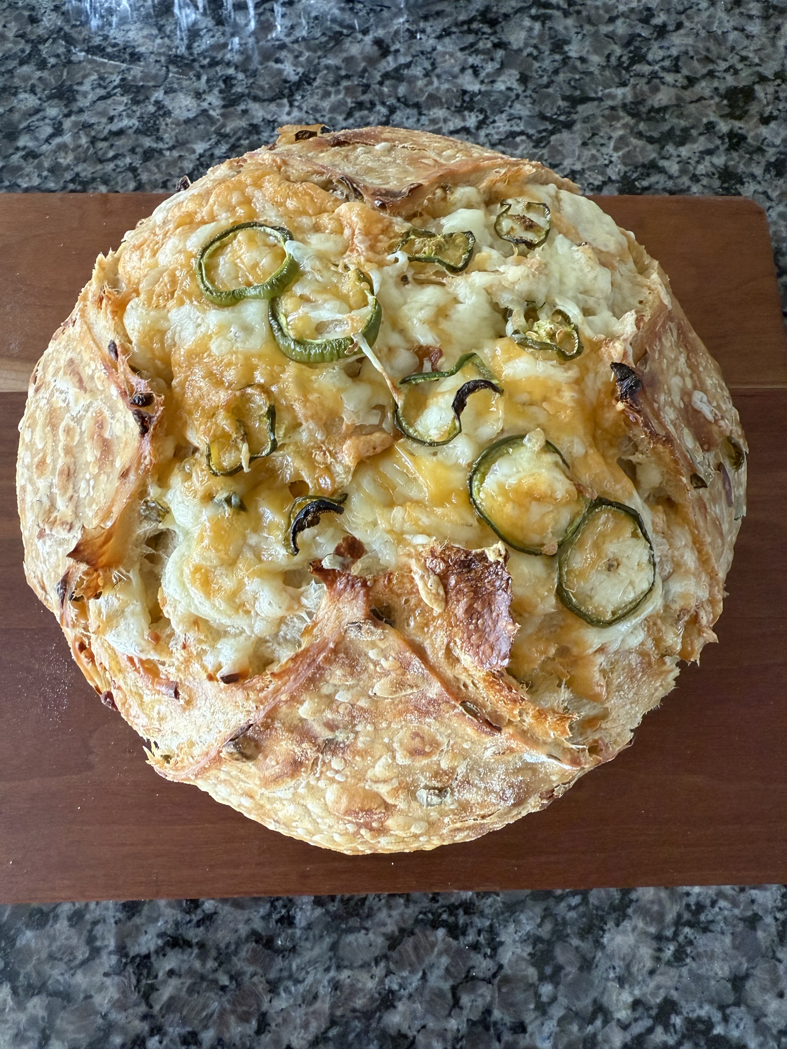 Jalapeño Cheddar Sourdough