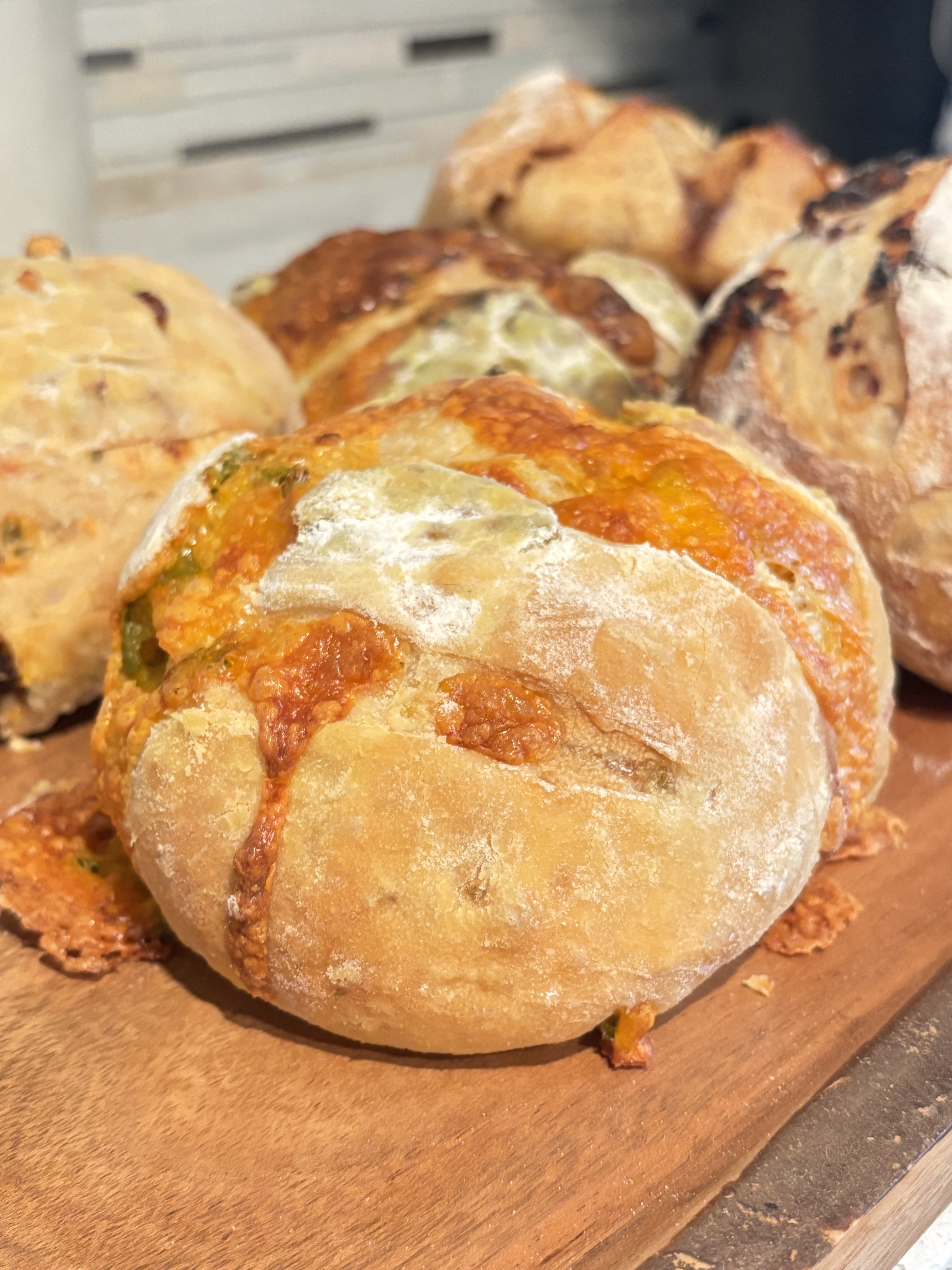 Jalapeño Cheddar Sourdough