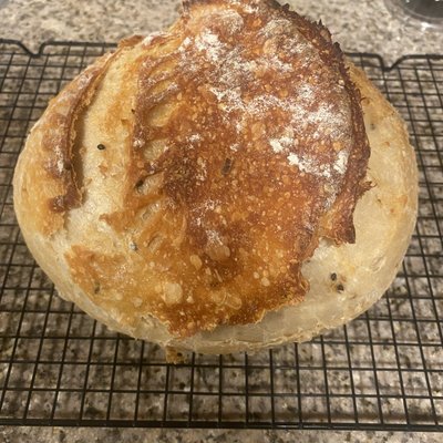 Everything But The Bagel Sourdough