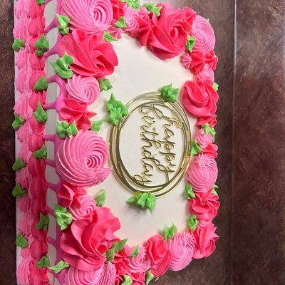 1/4 Sheet Cake