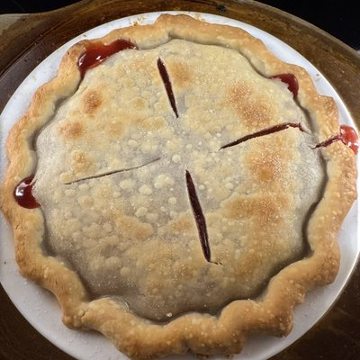 Summer Cherry Pie Double Crust