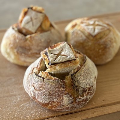 Sourdough Bread Bowls - 3 pc