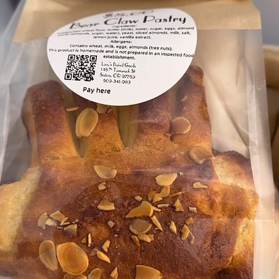 Bear Claws Almond