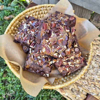 Turtle Pecan Brownie 