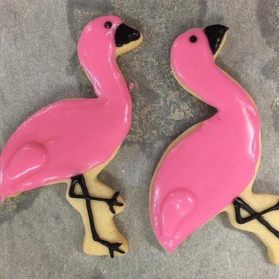 Iced Shortbread Cookies 