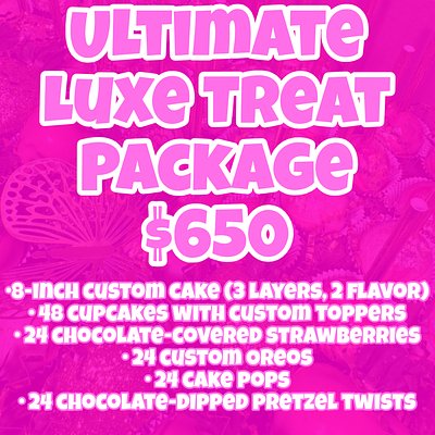Ultimate Luxe Celebration Package