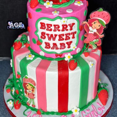 2 Tier Cake (serves 60)
