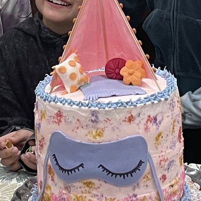 Tiki Pajama Party Cake