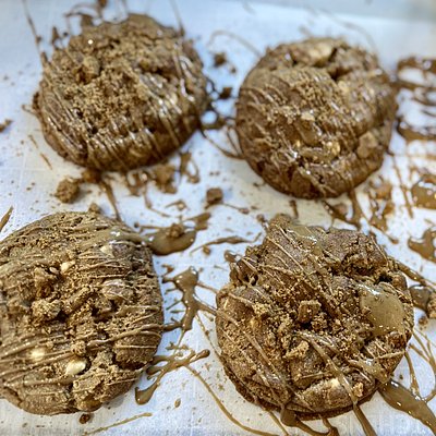 Biscoff Stuffed Cookies – Thick, Gooey, Loaded