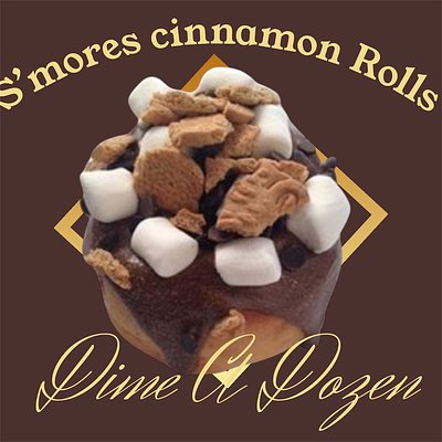 S’mores Cinnamon Roll