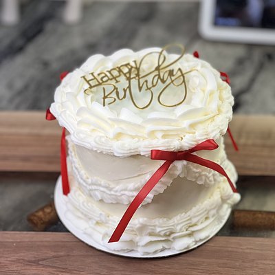 Mini Personal Cake (4”x4”)(6-8 people)