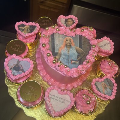 6’ Heart 2 Layered Celebration Board 