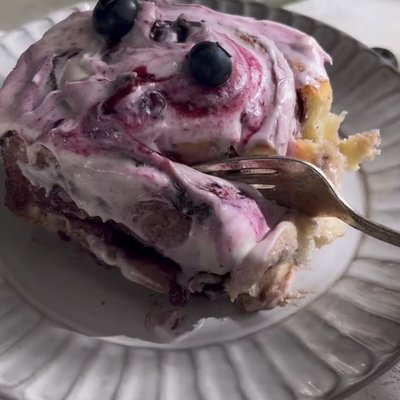 Blueberry Cinnamon Rolls